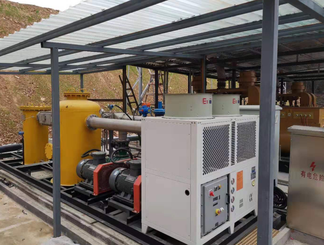 沼气发电并网冷干机案例