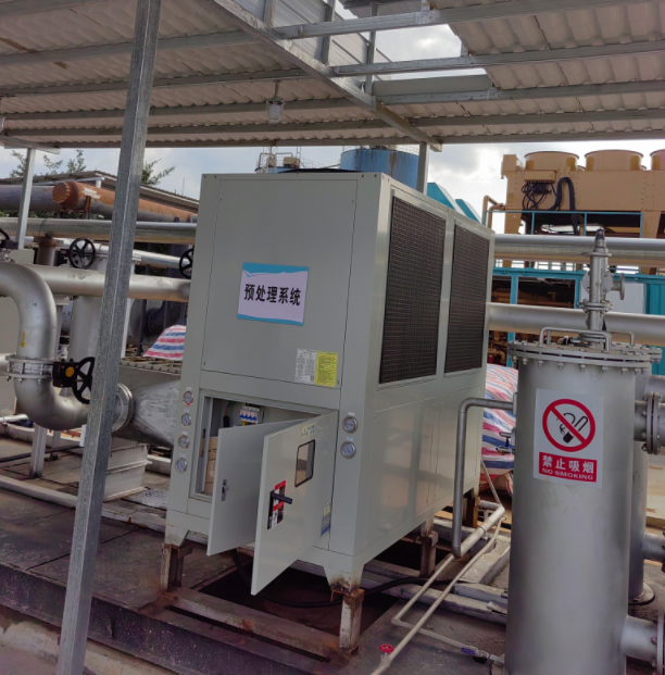 风冷式非防爆区沼气冷干机应用案例